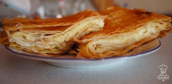 Сырный пирог из армянского лаваш