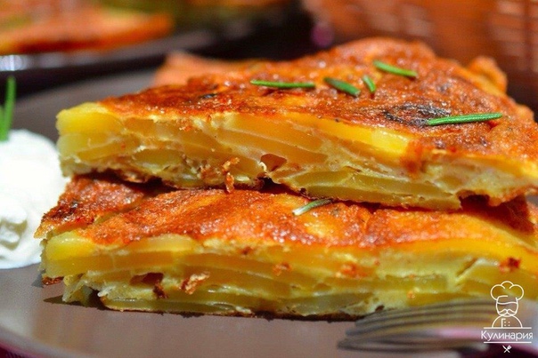 Испанская тортилья с розмарином